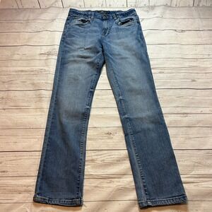 Lucky Brand Jeans Authentic Skinny Blue Denim Pants Women's Size 20 (Fits 28x29)